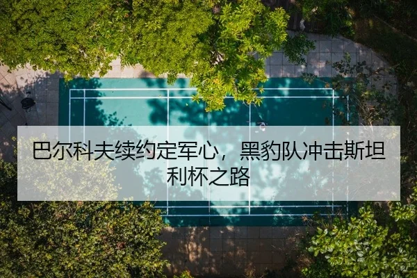 巴尔科夫续约定军心，黑豹队冲击斯坦利杯之路